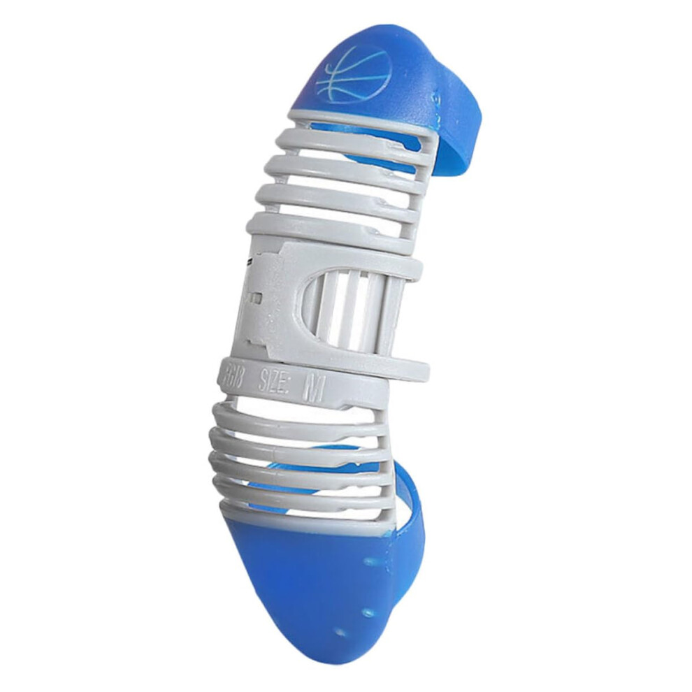 Blue Finger Splint And Thumb Spica Brace For Broken Finger Support, Lightweight Stabilizer For Sports Injury