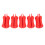5PCS Fixed Ball Silicone Red 6.1oz Fishing Rod 1