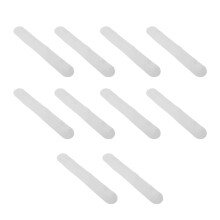 10pcs Hair Extensions Heat Shield Guard Long Strip