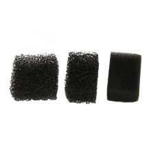 Beauty Makeup Sponges 3-Pack Assorted Textures Soft & Wide Used for Party Stage
