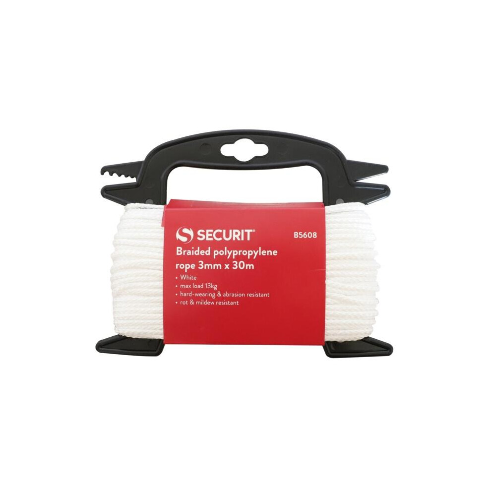 Securit Braided Polypropylene Rope 5063973550649