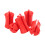 5PCS Fixed Ball Silicone Red 6.1oz Fishing Rod 13