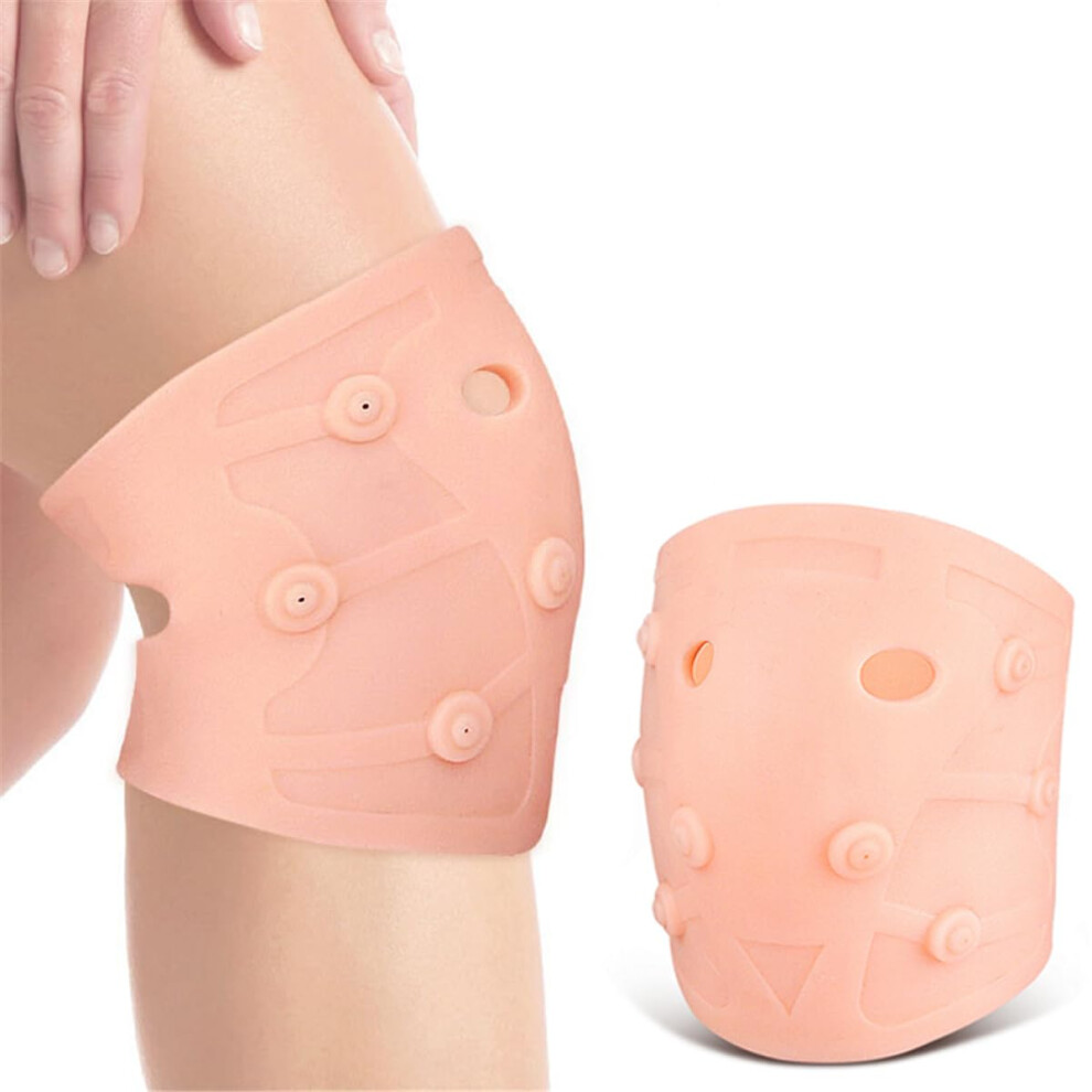 Magnetic Knee Brace with Silicone Compression Support for Pain Relief and Meniscus Tear Recovery