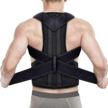 (XXXL) Posture Corrector Back Posture Brace Clavicle Support Stop Slouching And Hunching Adjustable Back Trainer Unisex Bone Care--Yvan