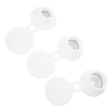 3pcs Replacement Pump Dispenser Caps for Shampoo and Lotion Bottles, Universal Leak Proof Lids