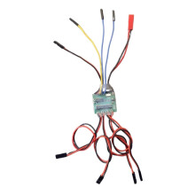 Bidirectional Brushed ESC for RC Boat and Tank 25S 4CH Speed Controller with Stable 5V UBEC
