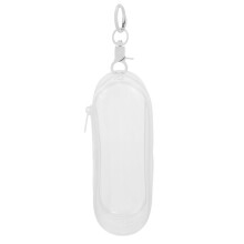 Mini Doll Storage Case with Transparent Display Window and Hanging Buckle, Travel Doll Display Bag