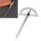 Angle Ruler 120x150mm / 4.7x5.9in, Precise Scale 1
