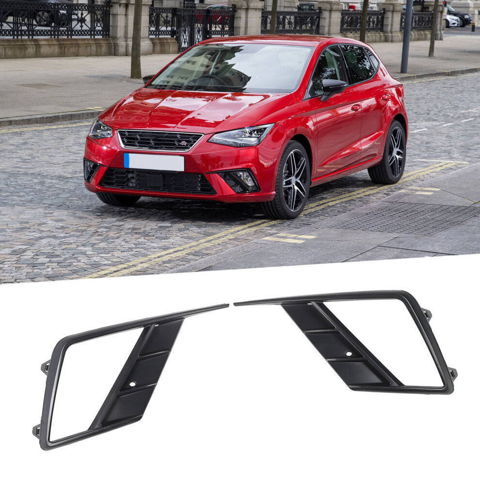 Car Front Bumper Fog Grill Cover 6F0853665c For Seat Ibiza Fr Mk5 2017Â2021 8701393650323