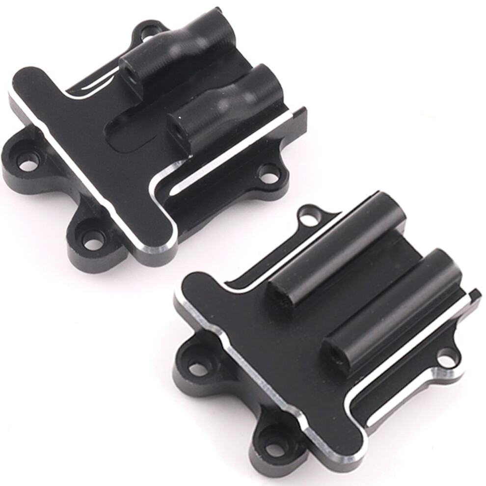 Aluminum Diff Cover Set For Arrma 1/18 Granite Grom And Typhon Grom 4X4, Durable Rc Upgrade Parts (Black) Black 9330225334828