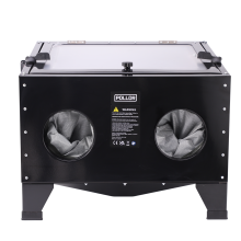 90L Worktop Sand Blasting Cabinet Sand Blaster Abrasive Grit Shot Blast LED