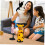 2 Pcs Adjustable Black Doll Stand Set, Secure Display Holder for Action Figures and Models 5