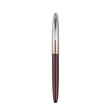 Kunststoff-Füllfederhalter mit ergonomischem Griff, 0,5 mm,-Rot