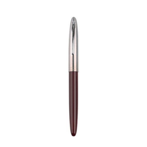 Kunststoff-Füllfederhalter mit ergonomischem Griff, 0,5 mm,-Rot