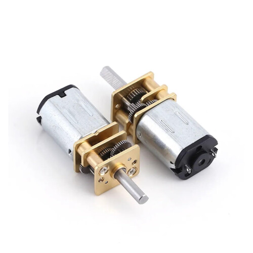 GA12 N20 12V Mini DC Gear Motor with Encoder  Torque Low Noise for Robot Projects