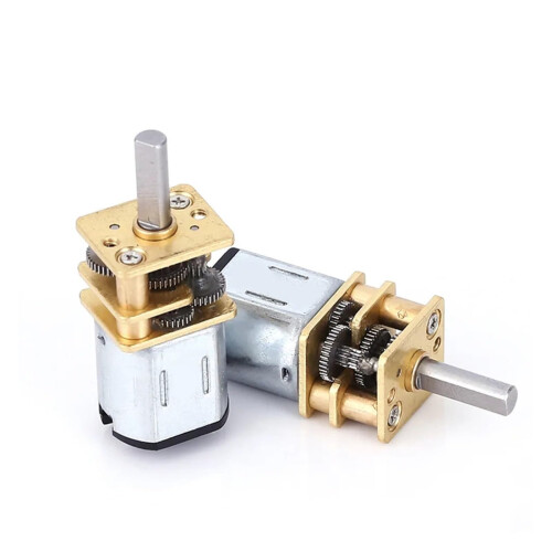 GA12 N20 12V Mini DC Gear Motor with Encoder  Torque Low Noise for Robot Projects 1