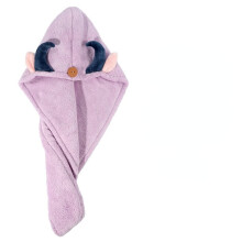 Microfiber Hair Drying Cap for Women, Soft Coral Velvet Quick Dry Towel with Adjustable Fit Design