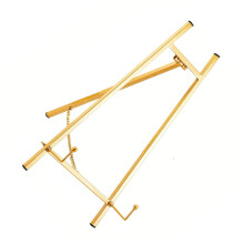 Verstellbare Desktop-Staffelei aus Metall für Künstler mit-Gold