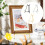 Professional Art Display Stand With Strong Metal-gold 7