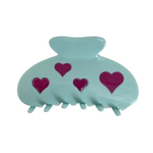 Hair Claw Clip Set for Women, Small Acetate Clips, Secure Hold, Lightweight Durable, Pack of 2
