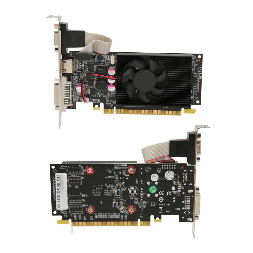 Gt210 512M Ddr3 64Bit Desktop Graphics Card 589Mhz 6951393650775