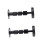 2Pcs Adjustable Bed Stabilizer Set, Anti Shake Bed Support with Telescopic Non Slip Design for Bedside Use 1