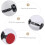 2Pcs Adjustable Bed Stabilizer Set, Anti Shake Bed Support with Telescopic Non Slip Design for Bedside Use 5