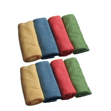 8pcs Microfiber Cleaning Cloths for Kitchen and Home, Absorbency Dishcloth Set with Hanging Loops