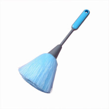 Blue Microfiber Duster with Handle for Laptop Keyboard and Electronics, Washable Dust Cleaner
