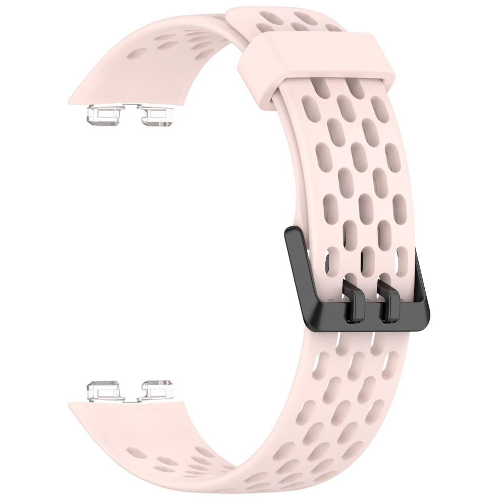 Durable Silicone Strap For Huawei Band 9 8 Â Sand Powder Replacement Sport Wristband, Precise Fit Design 9073542004684