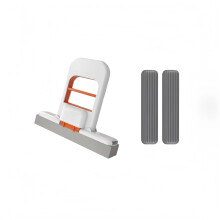 Mini Foldable SelfWringing Sponge Mop for Small Spaces, Dual WetDry Cleaning, Compact Design