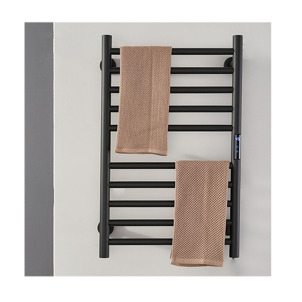 Electric Towel Warmer Stainless Steel Wall Mounted Heated Towel Rack With Timer Smart Thermostatic Drying For Bathroom 9073542005018