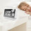 Projection Alarm Clock 360 LED Mirror White 3