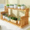 Table Top Bamboo Plant Stand 60cm Large Natural 3
