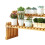 Table Top Bamboo Plant Stand 60cm Large Natural 6