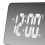 Projection Alarm Clock 360 LED Mirror Temp Black 6