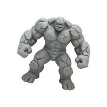 Handgefertigte Miniatur-3D-gedruckte Figur, Stifthalter,-Grau