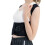 Posture Corrector Back Support Brace with 3D Support Design, Adjustable Straps, Breathable Black XXL 2