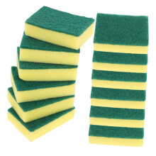 24pcs NonScratch Heavy Duty Kitchen Sponges Set DoubleSided Dish Scrubbers for Pots and Pans
