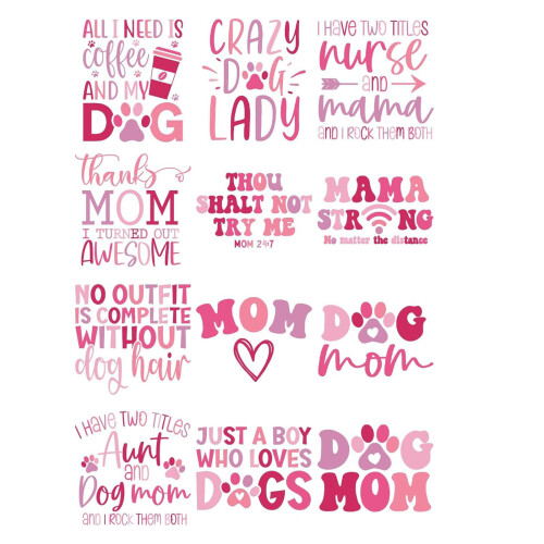Pack of 6 Alphabets Sticker Waterproof Cup Decorations Letter