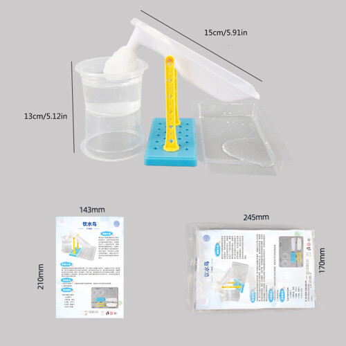 STEM Educational Drinking Bird Physics Sciences Experiment Set 2