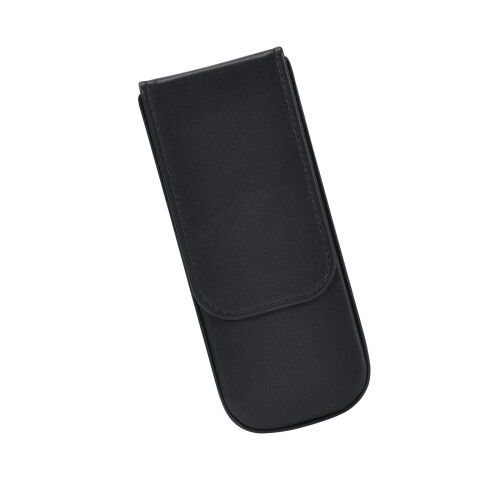 Compacts PU Pen Carrying Box With-Black Pack of three