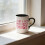 Pack of 6 Alphabets Sticker Waterproof Cup Decorations Letter 6