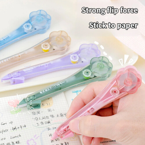 5Pcs Friendly Recyclable Correction Tape Beige Color Smooth 1