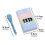 Draagbare mini-beige correctietape, perfect voor school- en 3