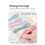 Draagbare mini-beige correctietape, perfect voor school- en 4