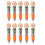 Packung mit Kugelschreiber-Set mit-Orange Farbe 10PCS 1