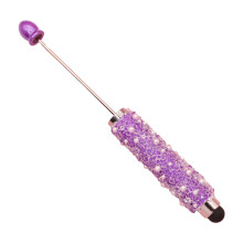 1Pc Bead Roller Ball Pen Metal Pen Beaded Pen Student Office-13
