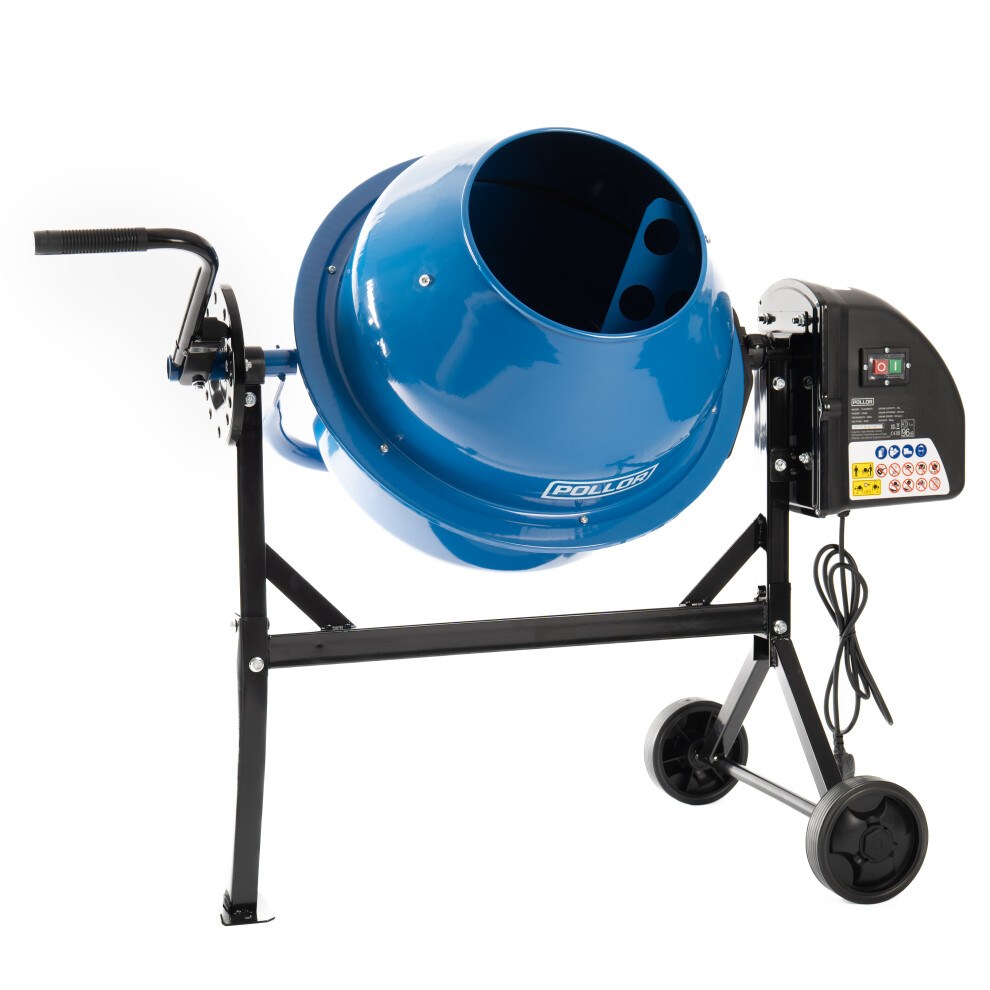 Photos - Plaster Mixer Electric Cement Mixer 70 Litre 220W Mortar Concrete Mixer Mixing Portable PLBCM070