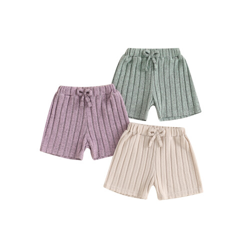 (6-12 Months, Purple Beige Green) Σορτς για νήπια φαρδιά εφαρμογή